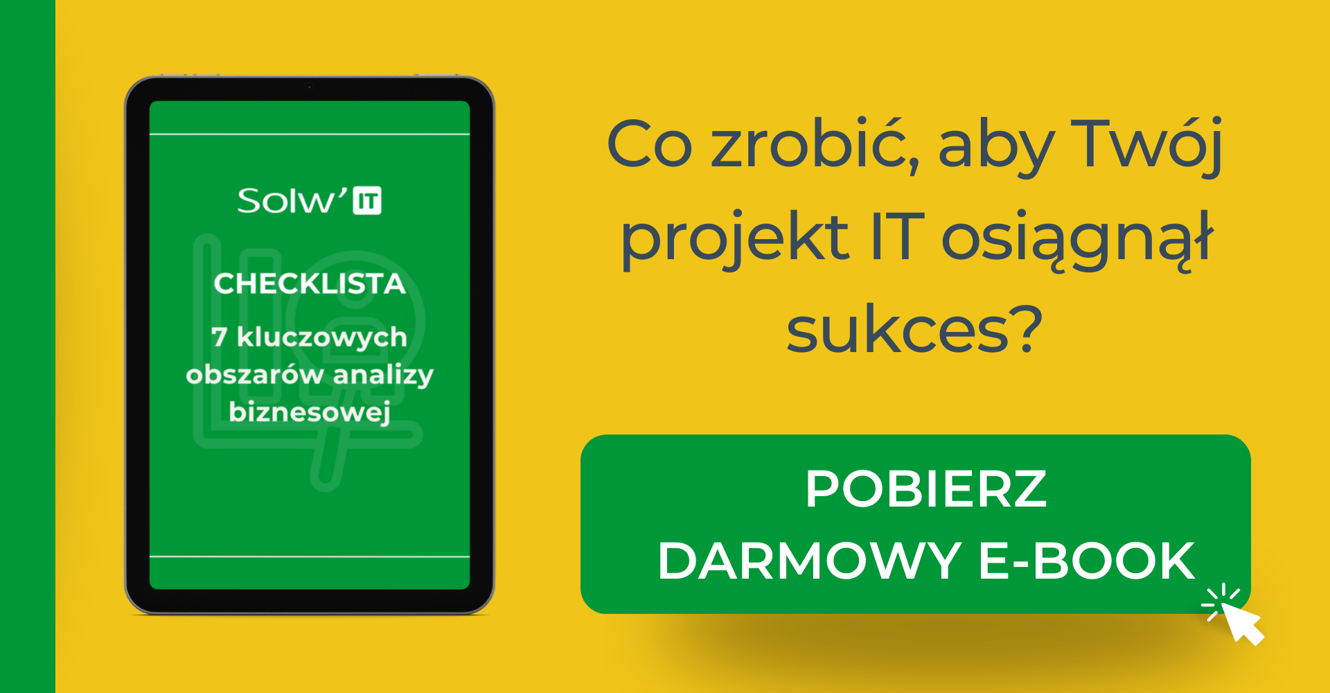 Solwit - Checklista 7 kluczowych obszarów analizy biznesowej